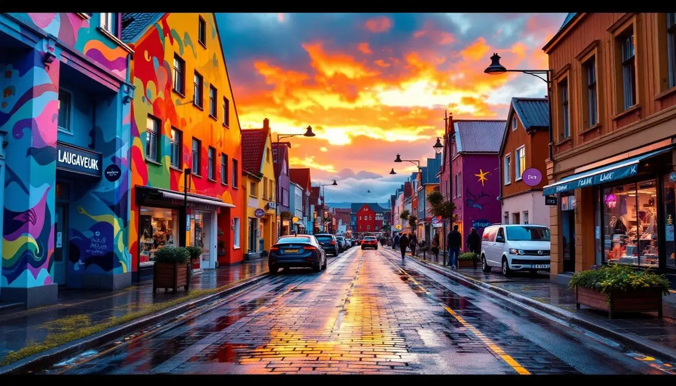 Husavik Promenade des Anglais - filming location in Iceland