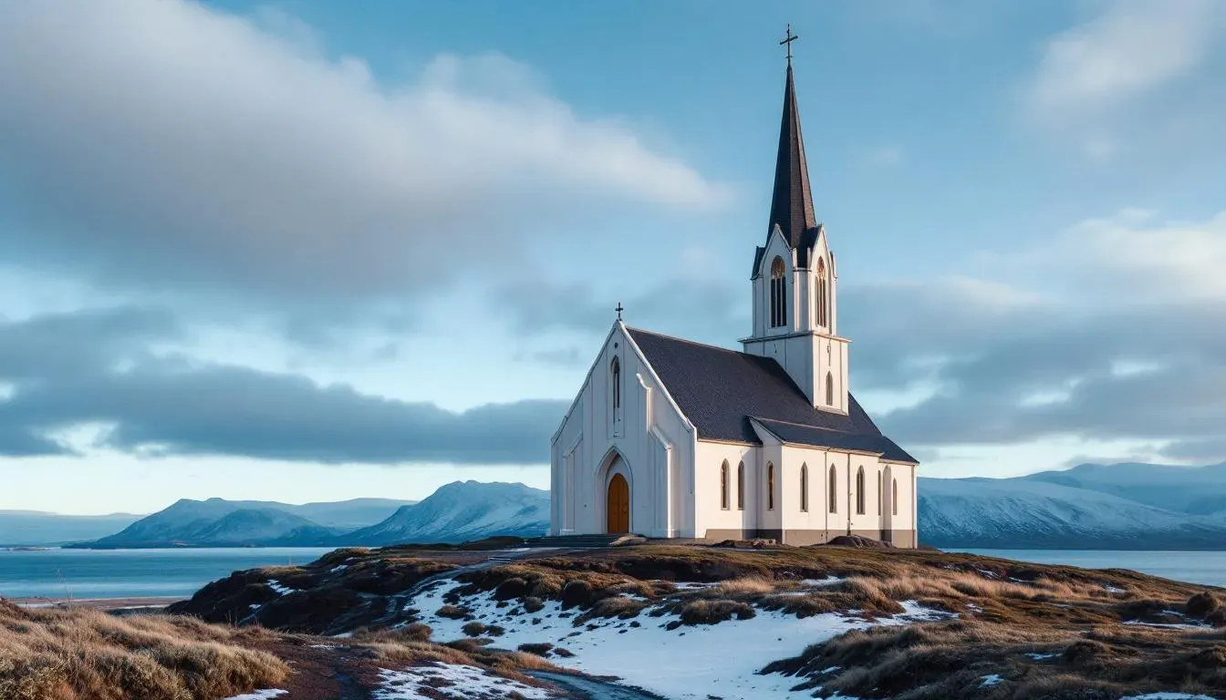 Akureyri Church - filming location in Iceland