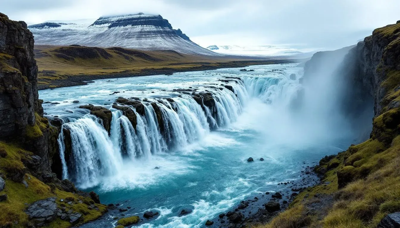 Dramatic Icelandic landscape - filming location in Iceland